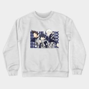 blue lock anime - Yoichi Isagi Baro and Nagi Crewneck Sweatshirt